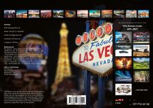 15% Rabatt-Code: GPF-2027. Kontakt: www.gp-fever.de. "Welcome to Fabulous Las Vegas" Schild, Stadtbilder oben.
