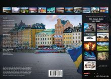 15% Rabatt-Code: GPF-2027. Gebäude am Wasser mit Boot und Flagge. Oben Bildergalerie; rechts sind Kalender abgebildet.