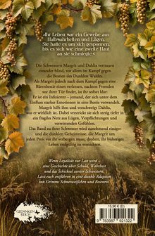 Zitate und Klappentext beschreiben eine Geschichte über Schwestern, Geheimnisse und ein Netz aus Lügen. Herbstliches Laub.