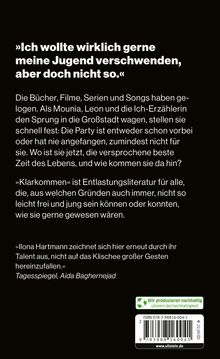 Ilona Hartmann: Klarkommen, Buch