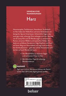Marleen van de Camp: Unheimliche Wanderungen Harz, Buch