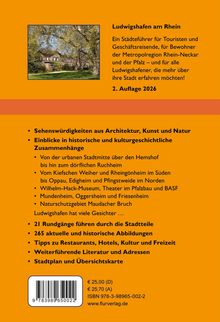 "Ludwigshafen am Rhein" - Städteführer für Touristen, 2. Auflage 2026. Sehenswürdigkeiten, Kultur, Natur, 21 Rundgänge.