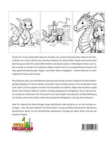 Nanja Holland: Drachen-Malbuch für kleine Ritter, Buch