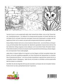 Nanja Holland: Samtpfotenträume - Ein Malbuch für entspannende Auszeiten mit Katze, Buch