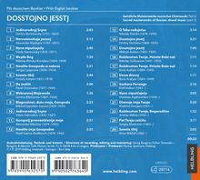Geistliche Meisterwerke russischer Chormusik - Dosstojno Jesstj, CD