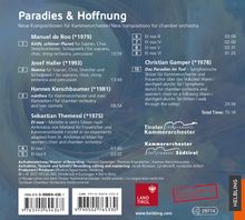 Tiroler Kammerorchester InnStrumenti - Paradies und Hoffnung (Neue Kompositionen), CD