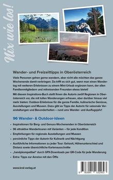 „Nix wie los!“ Wander- und Freizeittipps in Oberösterreich. 96 Ideen für Wanderungen und Outdoor-Aktivitäten.