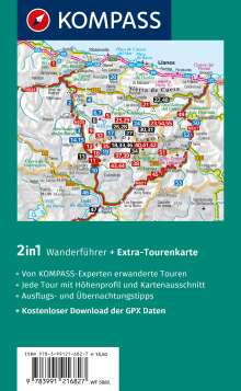 Stephan Bernau: KOMPASS Wanderführer Picos de Europa, 55 Touren mit Extra-Tourenkarte, Buch