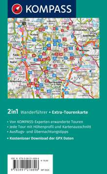 Kay Tschersich: KOMPASS Wanderführer Rhön, 50 Touren mit Extra-Tourenkarte, Buch