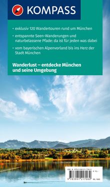 KOMPASS Wanderlust München und Umgebung, Buch