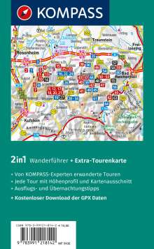 Walter Theil: KOMPASS Wanderführer Chiemgauer Alpen, 65 Touren mit Extra-Tourenkarte, Buch