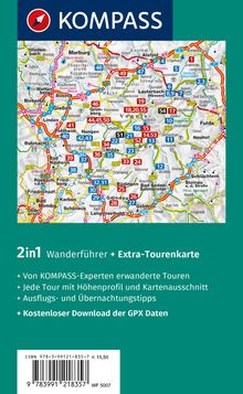 Kay Tschersich: KOMPASS Wanderführer Vogelsberg-Wetterau, 55 Touren mit Extra-Tourenkarte, Buch
