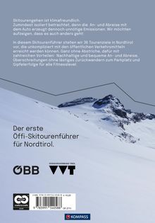 KOMPASS Öffi Skitouren Nordtirol, Buch