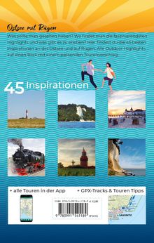 KOMPASS Inspiration Ostsee mit Rügen, Buch