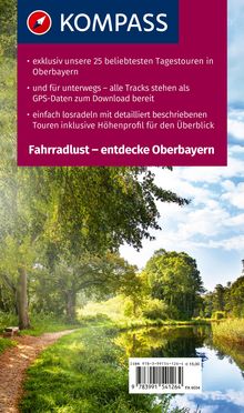 KOMPASS Fahrradlust Oberbayern, Buch