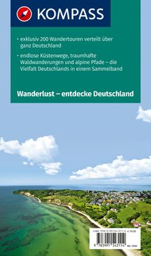 KOMPASS Wanderlust Deutschland, Buch