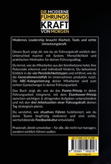 Die moderne Führungskraft von morgen. Buchbeschreibung über Leadership, Tools, Mitarbeiterführung und Methoden.