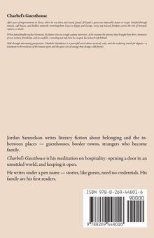 **Charbel's Guesthouse**: Jamal's escape from Gaza to Germany, asylum struggles, survival, courage. ISBN 978-8-269-44801-6.