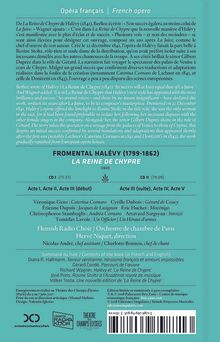 Jacques Fromental Halevy (1799-1862): La Reine de Chypre (Oper in 5 Akten / Deluxe-Ausgabe im Buch), 2 CDs