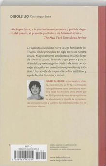 Isabel Allende: La Casa de los espiritus, Buch