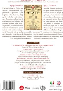 Teatro alla Scala Memories - Puccini:Turandot, 2 CDs