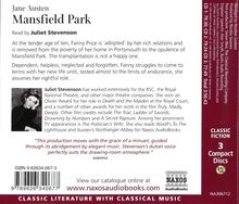 Jane Austen: Mansfield Park, CD