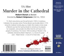 Murder In The Cathedral, CD