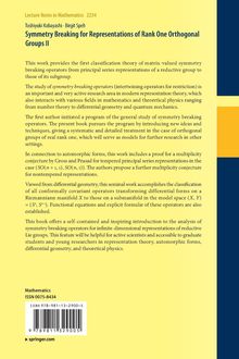 Gelber Hintergrund. Titel: "Symmetry Breaking for Representations... Orthogonal Groups II". Autoren: Toshiyuki Kobayashi, Birgit Speh.