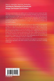 Titel: "Switching Arc Phenomena in Transmission Voltage Level Vacuum Circuit Breakers." Hintergrund in Rot-Orange.