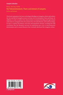 Text: Titel über Liangzhu, Autoren, Zusammenfassung archäologischer Erkenntnisse. Unten ist ein Logo und eine ISBN.