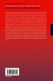 Titel: Fuzzy Information and Engineering & Operations Research. Konferenzthemen: Mathematik, KI, Spieltheorie. Roter Hintergrund.