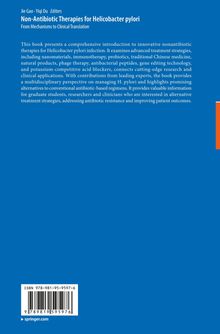 Titel: "Non-Antibiotic Therapies for Helicobacter pylori". Beschreibung innovativer Therapien. ISBN: 978-981-95-9597-6.