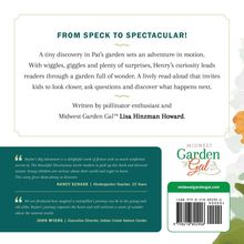 "FROM SPECK TO SPECTACULAR! A tiny discovery in Pat’s garden sets an adventure in motion..." Rechts ein Logo: Midwest Garden Gal™.