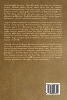 Text über Iwan Sergejewitsch Turgenew, seine literarische Bedeutung im 19. Jahrhundert, Themen und internationale Einflüsse.