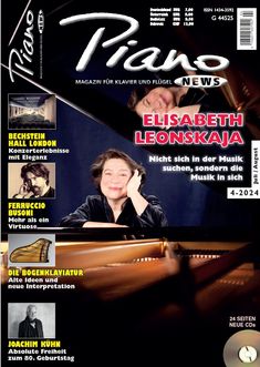 Zeitschriften: PIANONews - Magazin für Klavier & Flügel (Heft 4/2024), ZEI