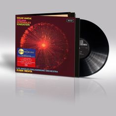 "EDGAR VARESE, ARCANA, INTEGRALES, IONISATION. ZUBIN MEHTA, LOS ANGELES PHILHARMONIC ORCHESTRA. Logo: DECCA."