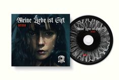 "Meine Liebe ist Gift" und "Sotiria" stehen vorne. Ein Gesicht mit nassem Haar ist auf einem Albumcover zu sehen.