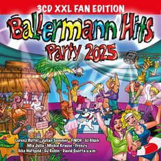 Ballermann Hits Party 2025 (XXL Fan Edition), CD