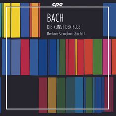 Johann Sebastian Bach (1685-1750): Die Kunst der Fuge BWV 1080 für 4 Saxophone (180g), LP