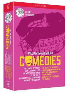 William Shakespeare: Comedies, DVD