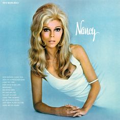 Text: "Nancy", "God Knows I Love You", "Son-of-a-Preacher Man", "Light My Fire", "For Once in My Life", u.a. Frau mit blonden Haaren.