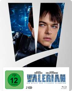 Luc Besson: Valerian (Blu-ray im Steelbook), BR