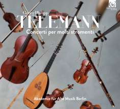 Georg Philipp Telemann (1681-1767): Concerti per molti stromenti, CD