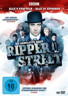 Tom Shankland: Ripper Street (Komplette Serie), DVD