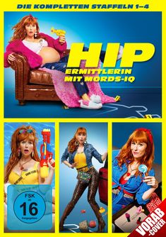 Mona Achache: HIP - Ermittlerin mit Mords-IQ Staffel 1-4 (Fan-Edition), DVD