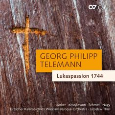 Georg Philipp Telemann (1681-1767): Lukas Passion TVWV 5:29 (1744), CD