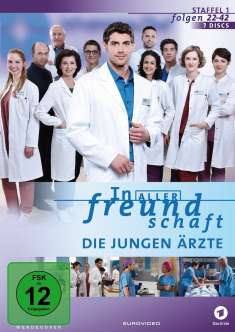 Peter Wekwerth: In aller Freundschaft - Die jungen Ärzte Staffel 1 (Folgen 22-42), DVD