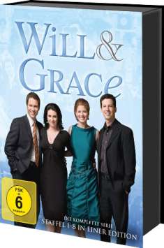 James Burrows: Will & Grace (Komplette Serie), DVD
