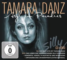 "Frei ab 0, Tamara Danz, Asyl im Paradies, CD: Die Silly-Hits, DVD: Das Leben der unvergessenen Silly-Sängerin." Ein Porträt.