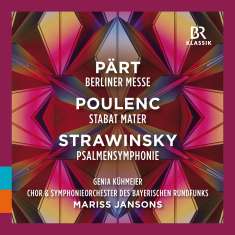 Mariss Jansons dirigiert Chorwerke von Pärt,Poulenc,Strawinsky, CD